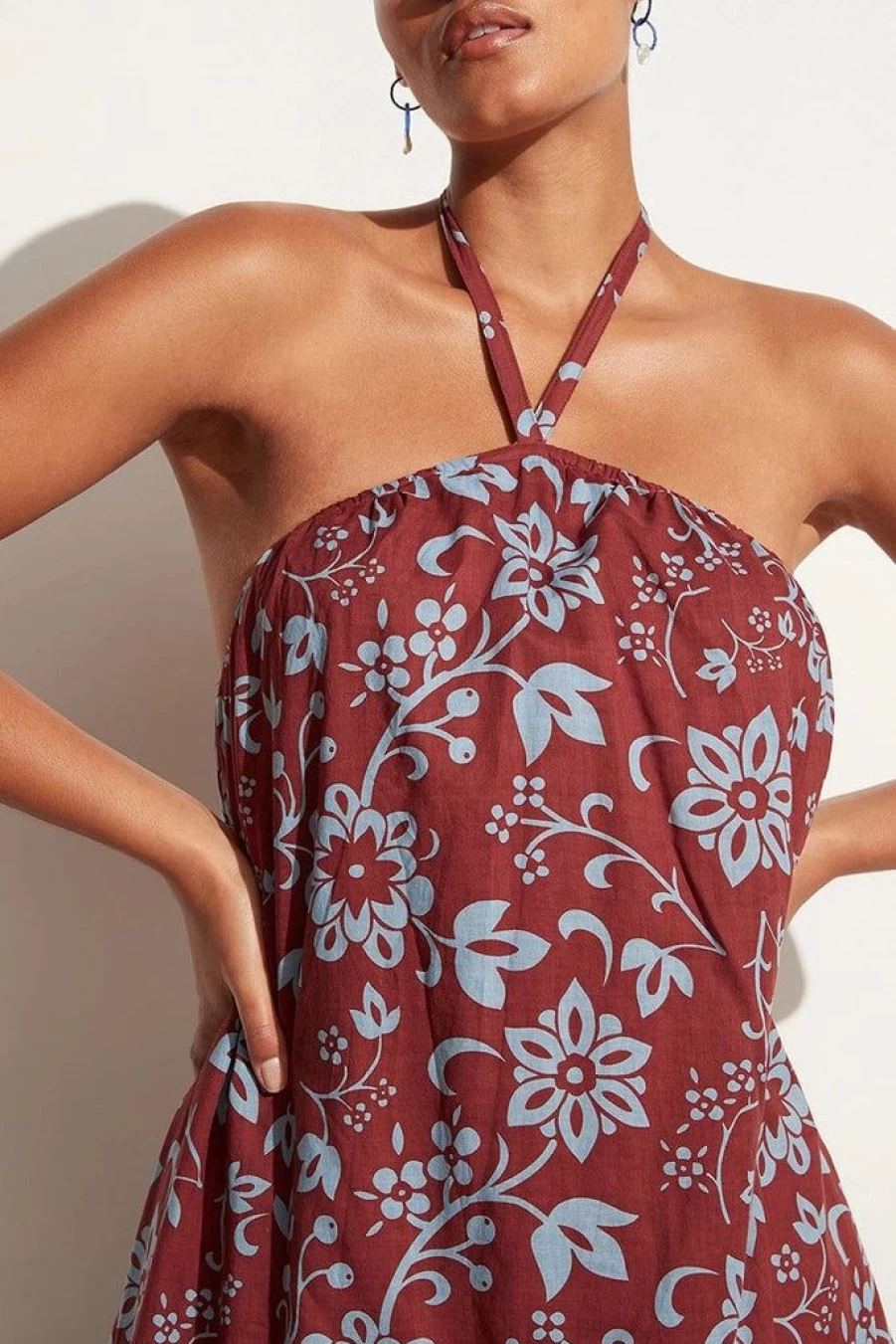 Faithfull The Brand Brise Maxi Dress in Oceania Floral Print - Women's Summer Beach Dress Final Sale