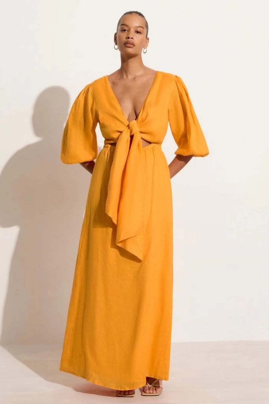 Faithfull The Brand La Mia Maxi Dress in Tuscan Sun - Final Sale & Women's Boho Floral Summer Dress
