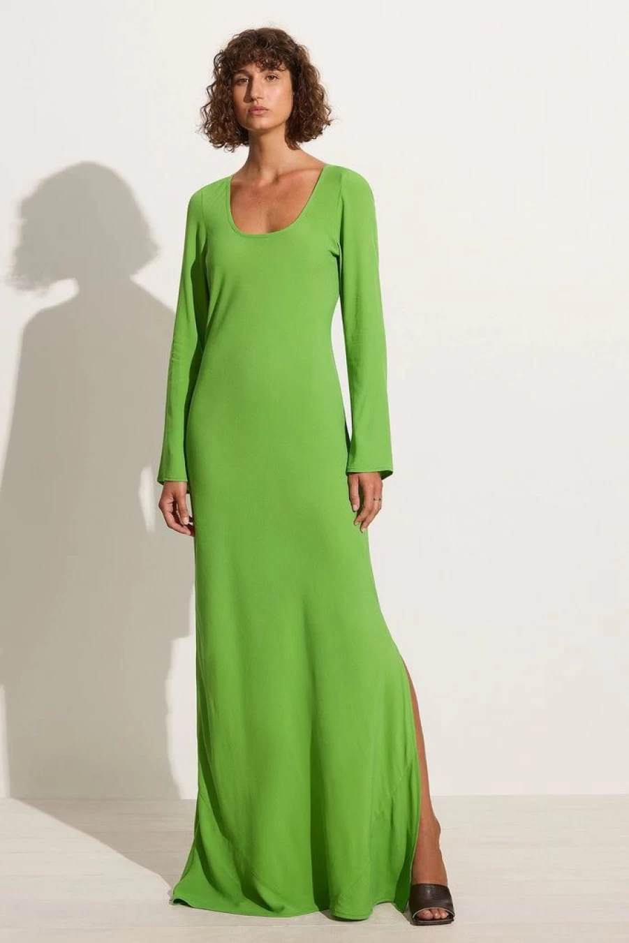 Faithfull The Brand Da Costa Maxi Dress - Flowy Apple Print Summer Dress