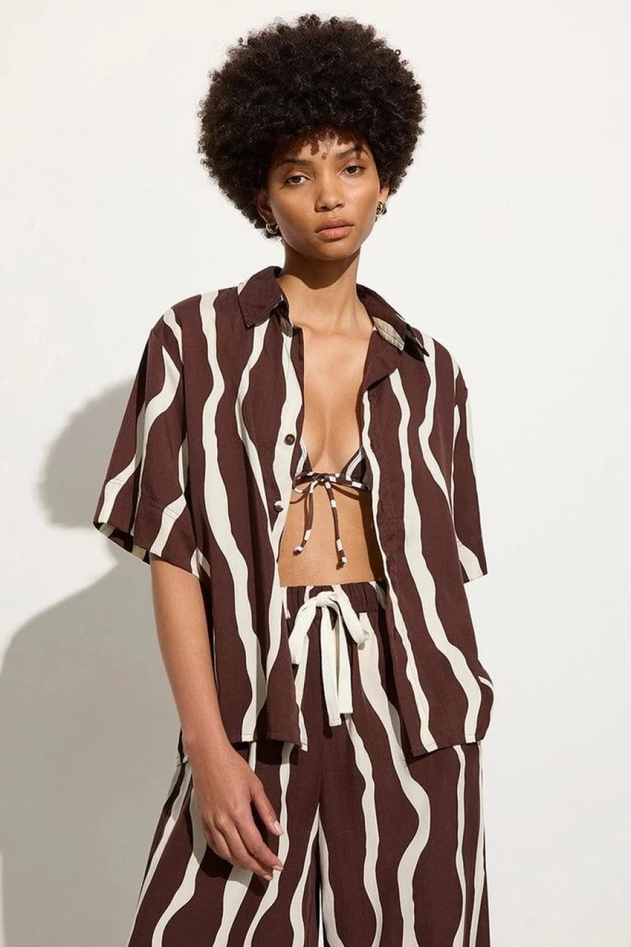 Faithfull The Brand Inca Shirt La Tuza - Boho Chic Women's Top