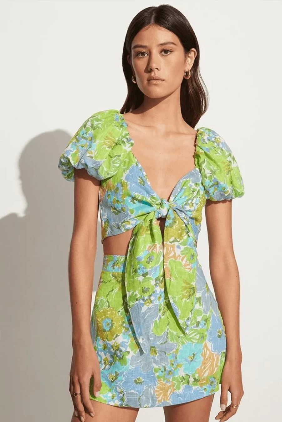 Faithfull The Brand Eva Top Floral Print - San Benedetto Style - Final Sale