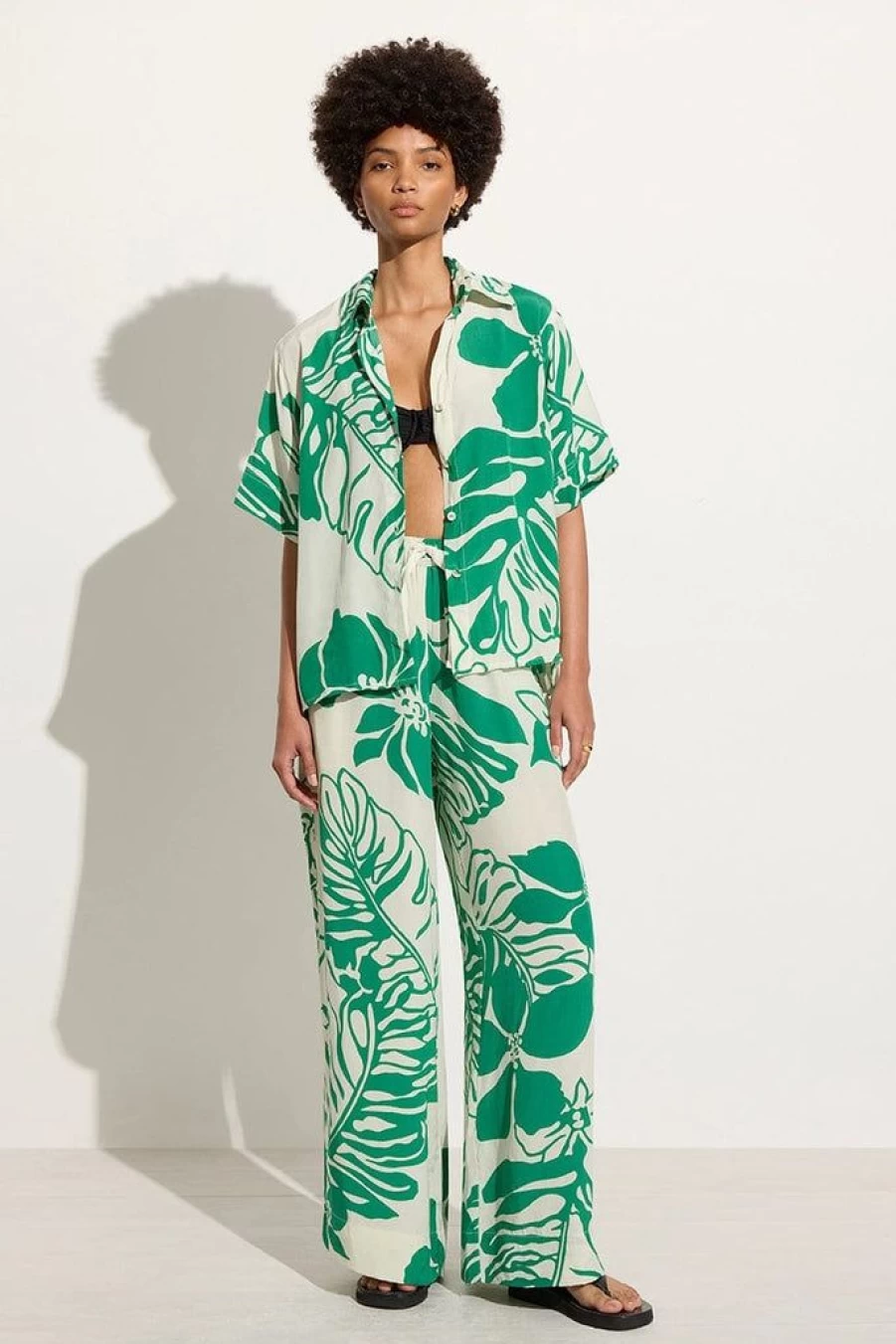 Faithfull The Brand Kartika Pant Los Cabos Floral Print Women's Trousers