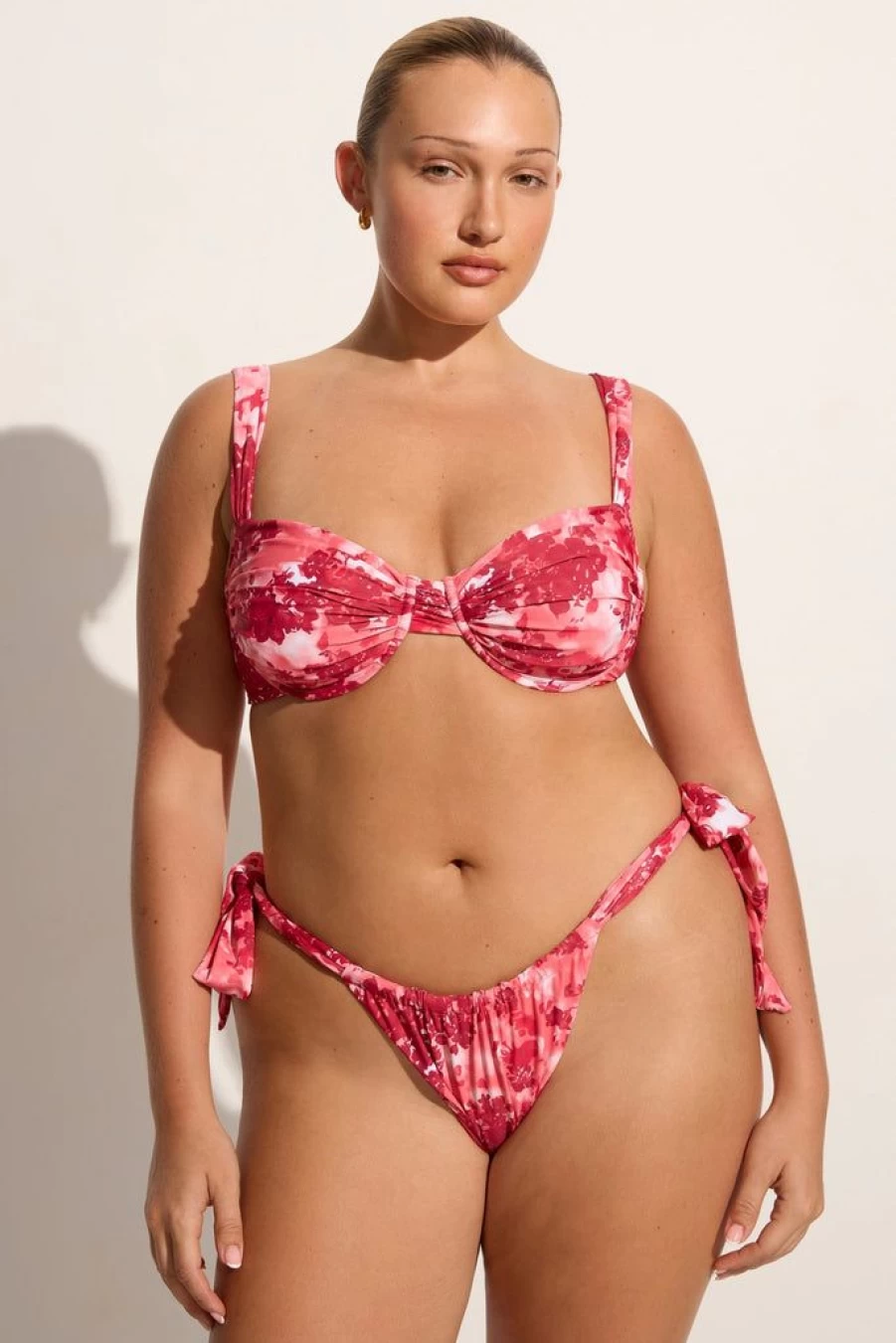 Faithfull The Brand Rosella Floral Bikini Bottoms - Costa Style Beachwear