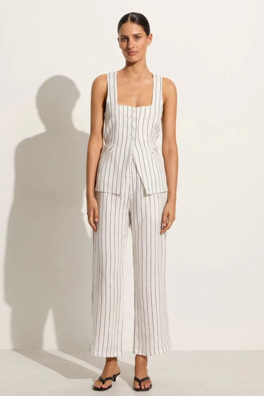 Faithfull The Brand Ida Pants - Trani Stripe Women's Trousers