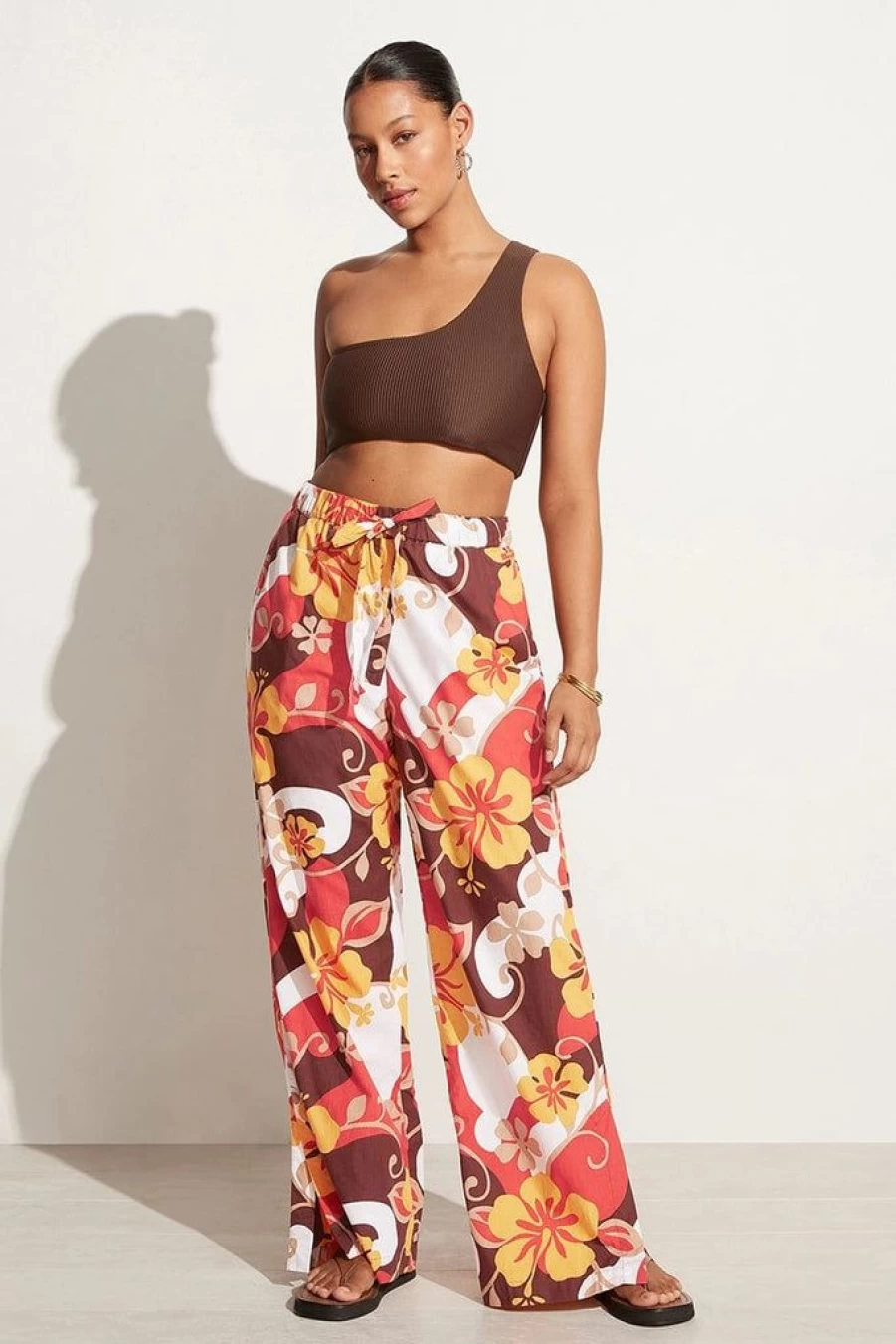 Faithfull The Brand Celvia Pant Ulani Floral Print Women's Pants - Final Sale