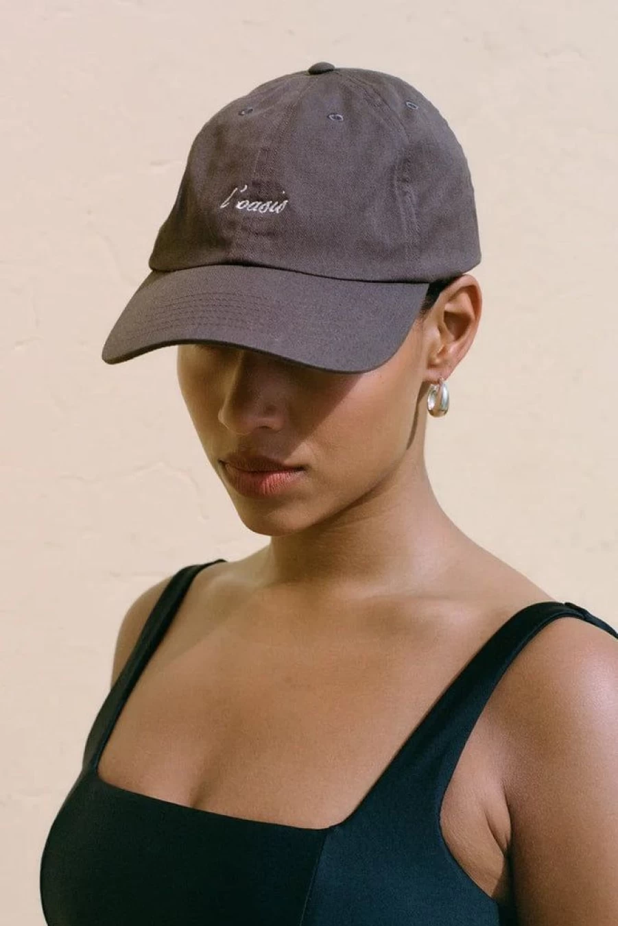 Faithfull The Brand Cocoa Souvenir Cap - L'Oasis Exclusive Summer Hat