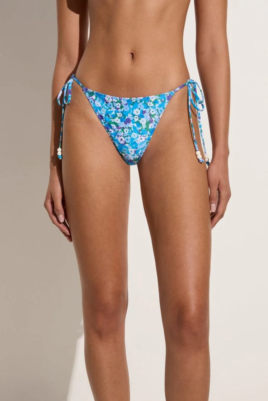 Faithfull The Brand Ada Stellina Floral Bikini Bottoms - Women's Floral Print Swimwear