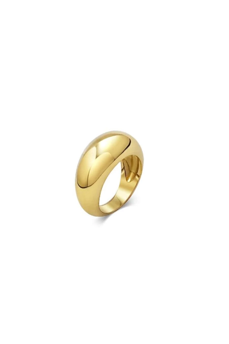Faithfull The Brand Oli Ring Gold - Elegant Gold-Plated Ring for Women