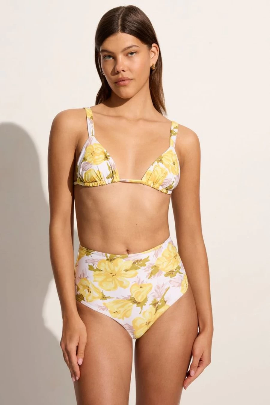 Faithfull The Brand Mary Isadora Floral Bikini Top for Women