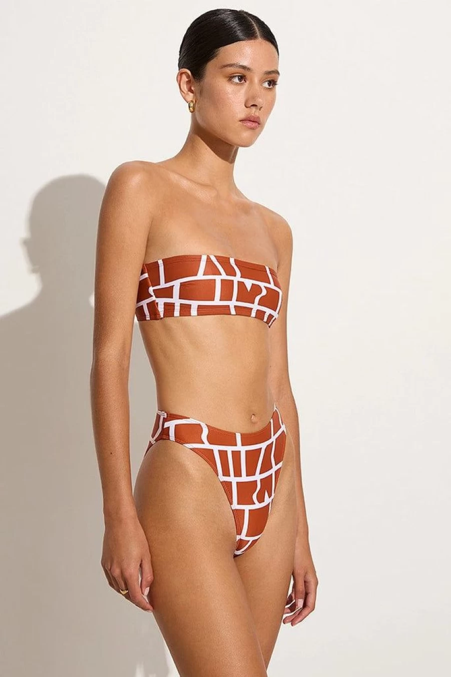 Faithfull The Brand Calli Bikini Top - La Pacifica Design - Women's Swimwear