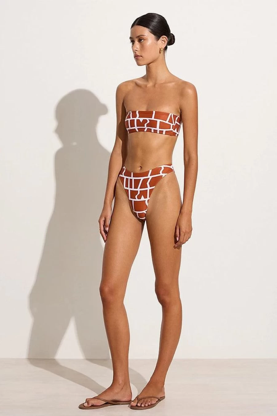 Faithfull The Brand Calli Bikini Top - La Pacifica Design - Women's Swimwear