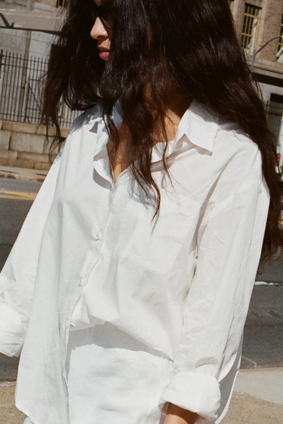 Faithfull The Brand Mirabella White Shirt for Women - Elegant Casual Top