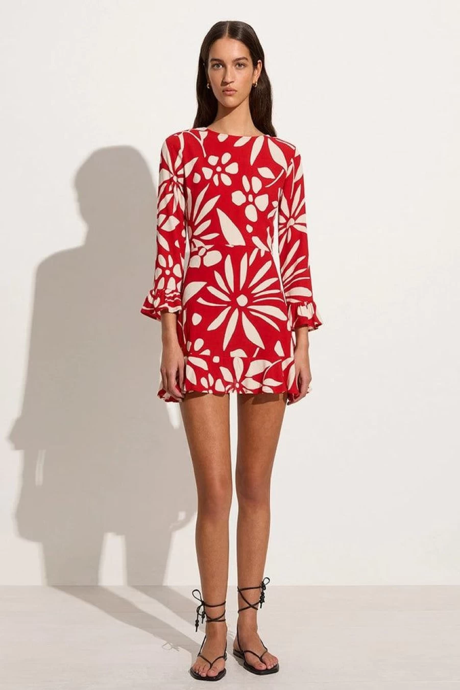 Faithfull The Brand El Cid Floral Mini Dress - De La Paz Summer Boho Chic Dress