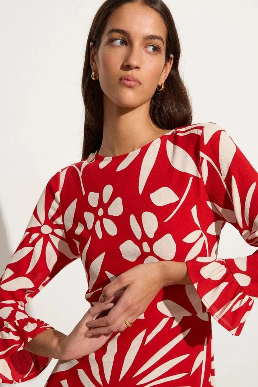 Faithfull The Brand El Cid Floral Mini Dress - De La Paz Summer Boho Chic Dress