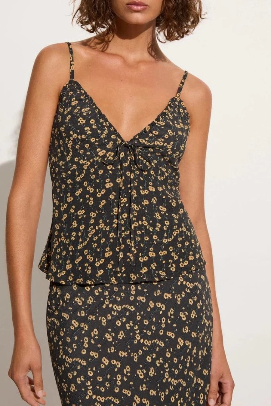 Faithfull The Brand Floral Amaury Camisole Top - Women's Floral Print Summer Blouse