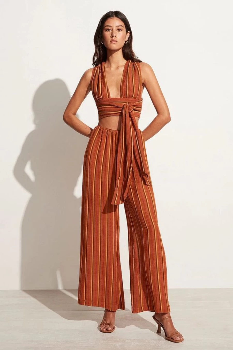 Faithfull The Brand Rupina Aria Stripe Print Pants - Women's Final Sale