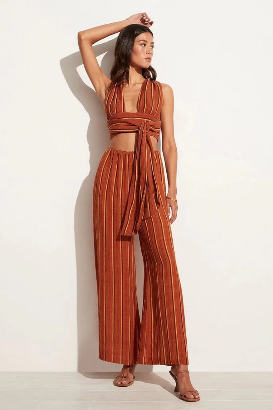 Faithfull The Brand Rupina Aria Stripe Print Pants - Women's Final Sale