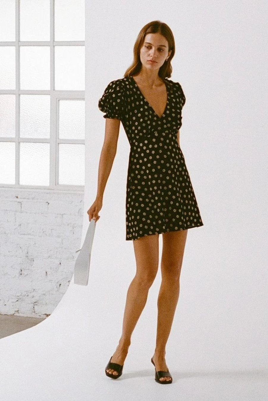 Faithfull The Brand Albertina Las Flores Floral Mini Dress