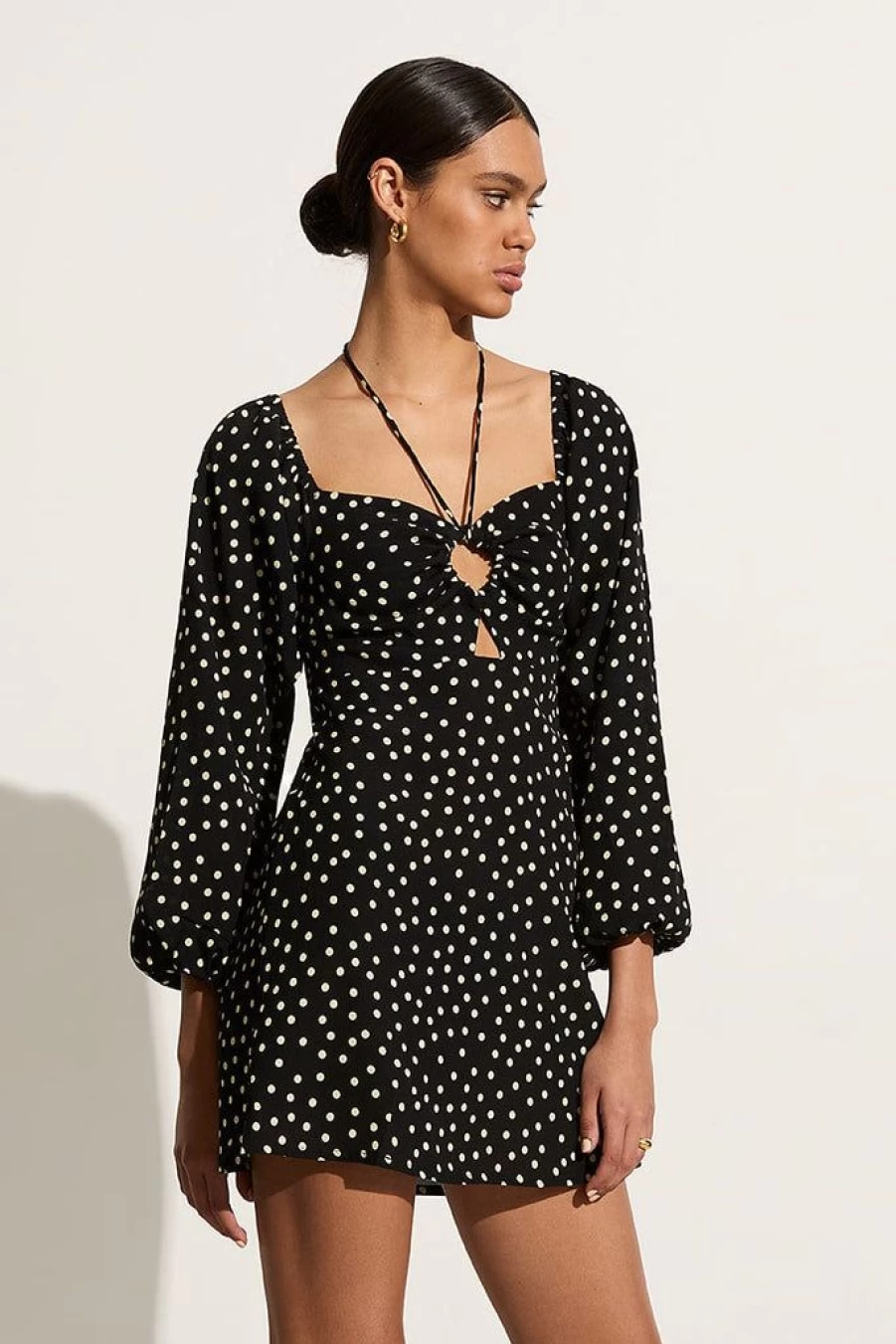 Faithfull The Brand Enid Mini Dress - Floral Print Summer Midi Dress