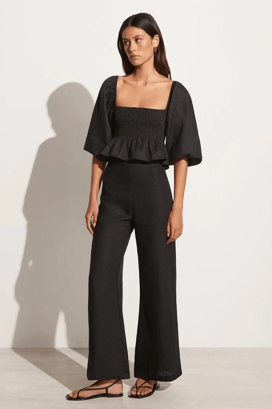Faithfull The Brand Vivica Black Top - Women's Final Sale