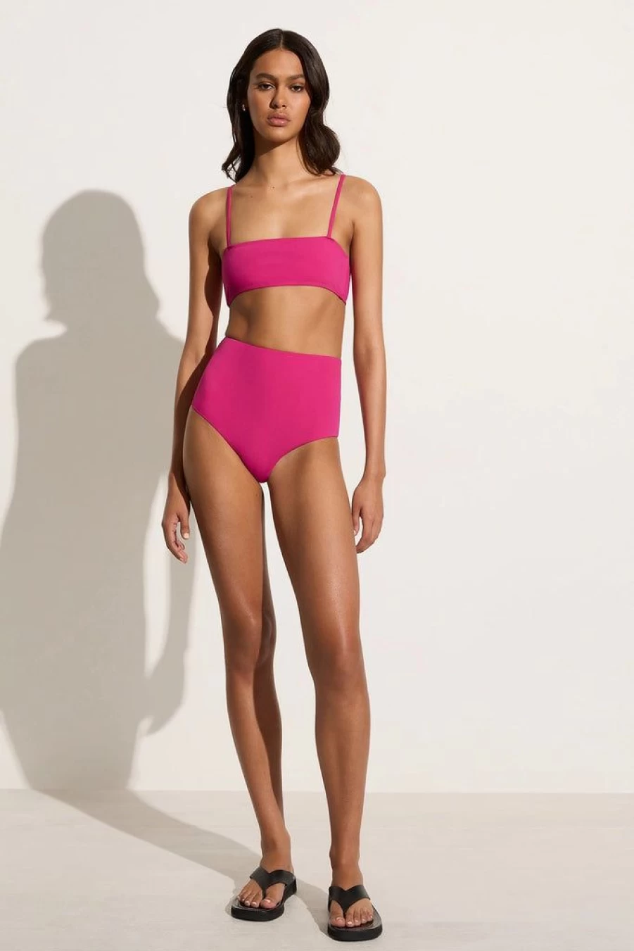 Faithfull The Brand Cadiz Orchid Bikini Bottoms - Exclusive Swimwear