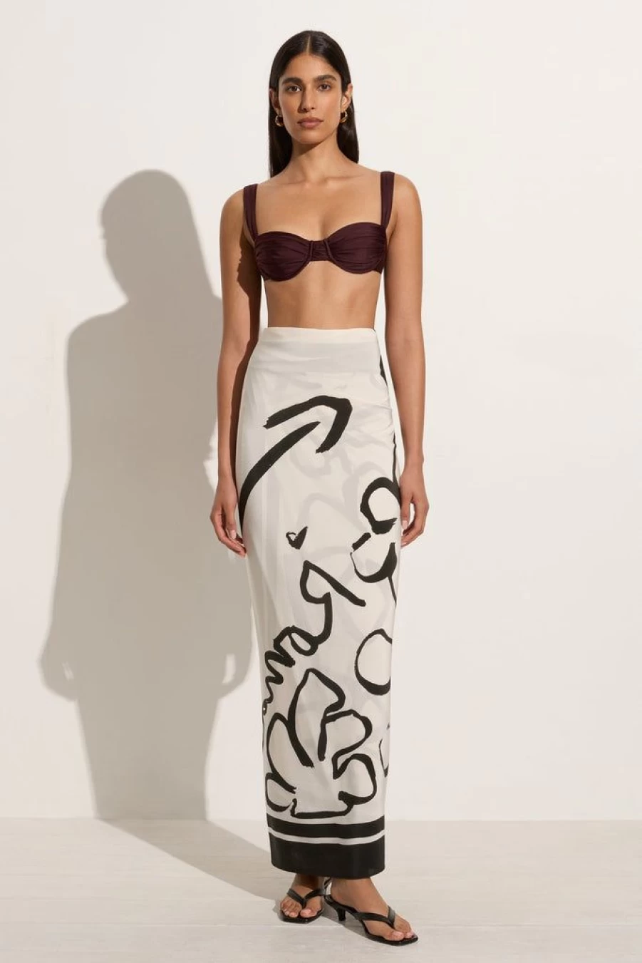 Faithfull The Brand Anacapri Pareo Roma - Stylish Beach Cover-Up & Summer Scarf