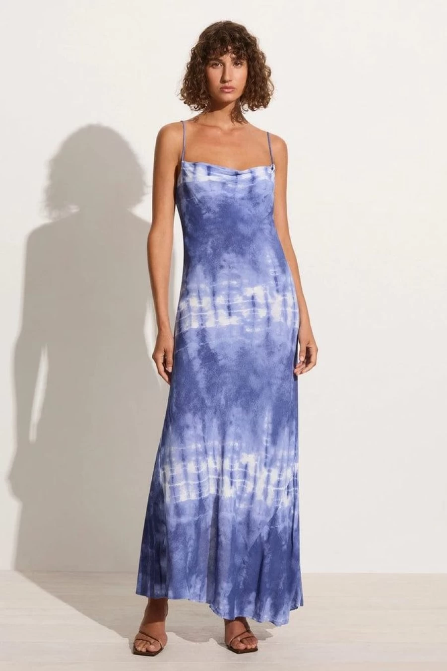 Faithfull The Brand Ceira Slate Maxi Dress - Sisudo Women's Summer Flowy Boho Chic Dress
