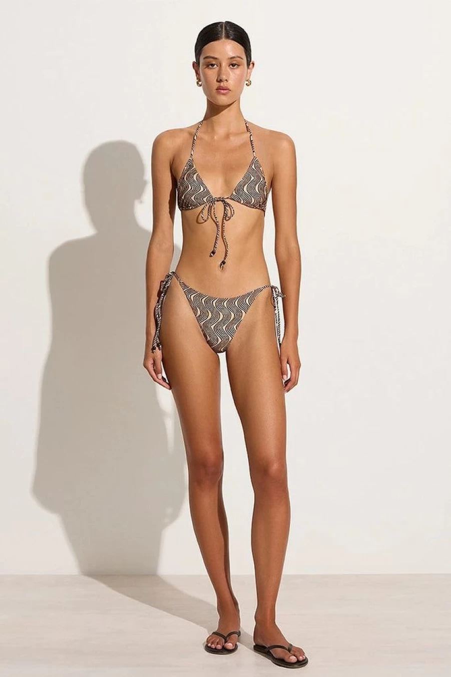 Faithfull The Brand Nilo High-Waisted Bikini Bottoms - Final Sale & Beachwear