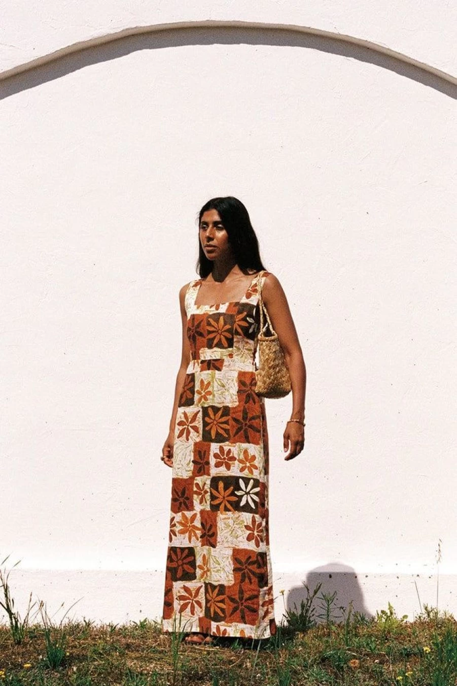 Faithfull The Brand Azalea Midi Dress - Tobago Floral Print Summer Dress Women's Boho Chic Style