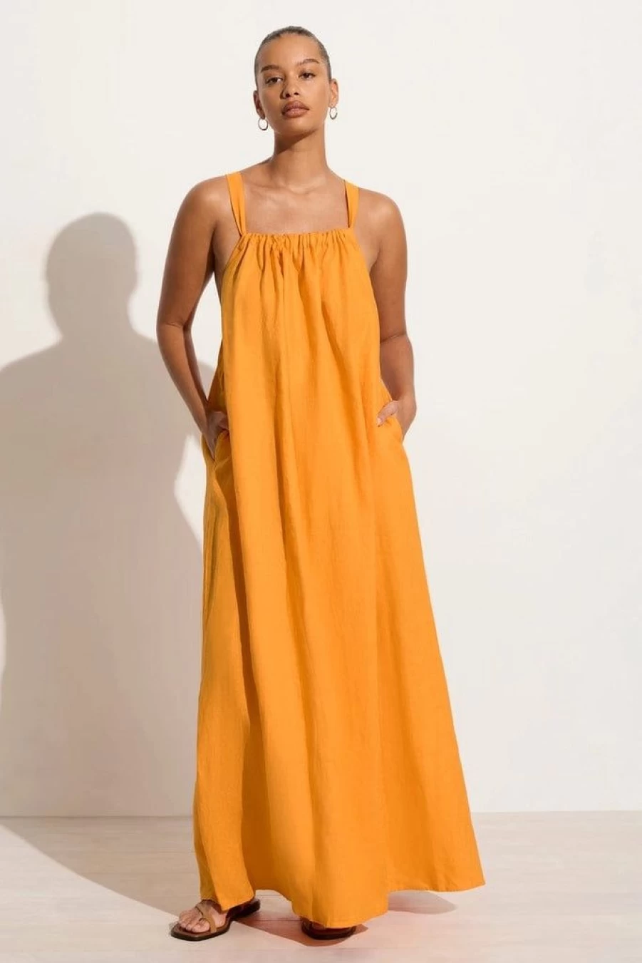 Faithfull The Brand Gaiya Maxi Dress in Tuscan Sun - Floral Summer Dress Women's Boho Chic Style